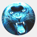 Roaring Jaguar Stickers
