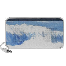 Roaring Moonlit Wave - cricketdiane ocean waves iPod Speaker