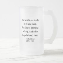 Robert Frost Quote 2a Coffee Mug
