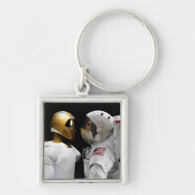 Robonaut 2, a dexterous, humanoid astronaut hel 3 keychain
