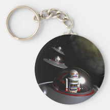 ROBOT - 7 Saucers Keychain