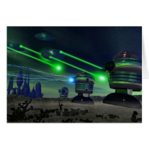 Robot Attack Card cards