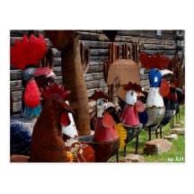 Robot Chicken by JLH Post Cards