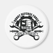 Robot Defence Force Magnet