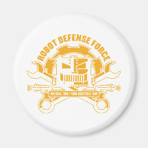 Robot Defence Force Magnet
