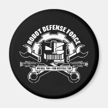 Robot Defence Force Magnet