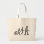 Robot Evolution Tote Bag