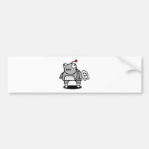 Robot Fart Bumper Stickers