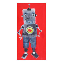 ROBOT PERSONALIZED PHOTO CARD