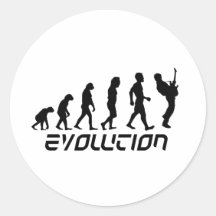 Rock and Roll Evolution Stickers