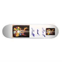 "Rock and Roll Skate Board