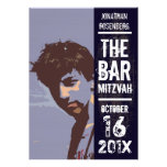 Rock Band Bar Mitzvah Invitation