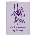 Rock Climbing Card