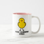 Rock Climbing Chick Coffee Mugs