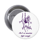 Rock Climbing Pinback Button