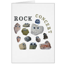 Rock Concert Card