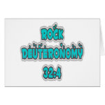 Rock Deuteronomy 32:4 Greeting Card