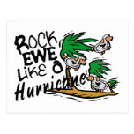 Rock Ewe Like A Hurricane Postcards