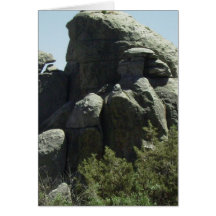 Rock Formation Greeting Card