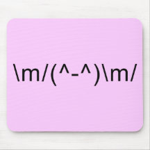 Rock Hand Mouse Pads