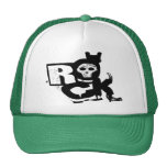 Rock Hand Skull Trucker Trucker Hats