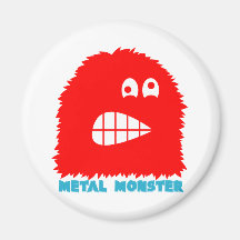 Rock=Life 'Metal Monster' Metal Magnet