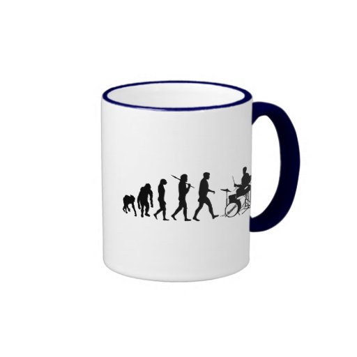 Rock Music Drummer and Jazz Dubstep Drums Mug