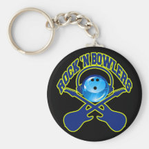 ROCK 'N BOWLERS KEYCHAINS
