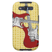 Rock n Roll Royalty illustration Galaxy S3 Case
