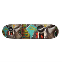 Rock N Roll Skateboard
