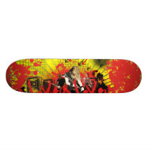 Rock n' Roll Skateboard