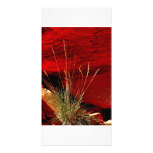 Rock of Fire Photo Greeting Card
