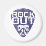 Rock Out Fridge Magnets