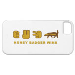 rock paper scissors honey badger wins iphone5 case iPhone 5 cases