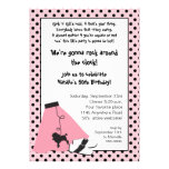 Rock & Roll 50's Birthday Invitation