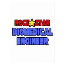 Rock Star Biomedical Engineer Post Card