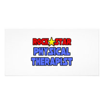 Rock Star Physical Therapist Photo Cards