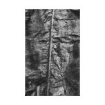 Rock wall and grass gallery wrap canvas
