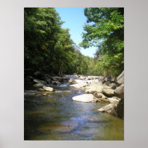 Rock Water Sky Print