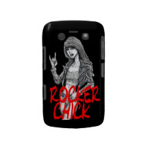 Rocker Chick - Blackberry Phone Case Blackberry Bold Case