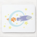 Rocket Kids Retro Space Mouse Mats