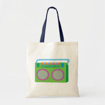 Rockin' Stereo Tote Bags