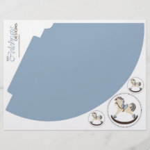 Rocking Horse Party Hat 3 Flyer Design