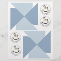 Rocking Horse Pinwheels Flyers