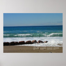 Rocks at the Beach; 2013 Calendar Posters