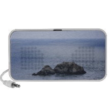 Rocks In The Sea Laptop Speakers