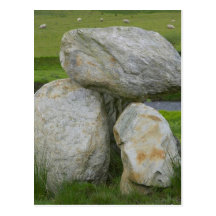 Rocks On Glen River In Ireland Post Cards