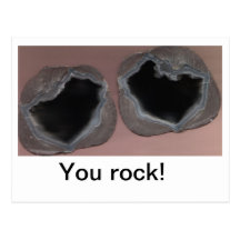 rocks, You rock! Postcards