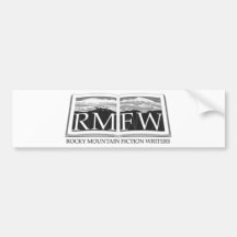 Rocky Mountain Fiction Writers Logo Wear Bumper Sticker