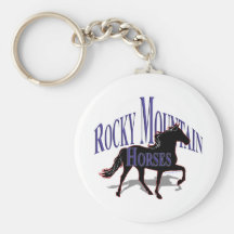 Rocky Mountain Horses - Personalise It Key Chain